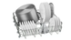 Посудомийна машина Bosch вбудовувана, 13компл., A+, 60см, білий (SMV25EX00E)