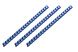 Пластикові пружини для біндера 2E, 22мм, сині, 50шт (2E-PL22-50CY)