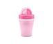 Поильник непроливайка 18м+ 200мл с трубочкой Nuvita (NV1436Pink) NV1436Pink фото