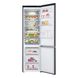 Холодильник LG з нижн. мороз., 203x60х68, холод.відд.-277л, мороз.відд.-107л, 2дв., А++, NF, інв., диспл внутр., зона св-ті, Metal Fresh, чорний матовий (GW-B509SBNM)