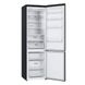 Холодильник LG з нижн. мороз., 203x60х68, холод.відд.-277л, мороз.відд.-107л, 2дв., А++, NF, інв., диспл внутр., зона св-ті, Metal Fresh, чорний матовий (GW-B509SBNM)