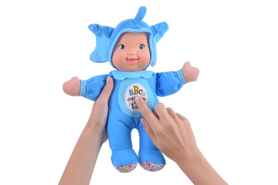 Лялька Sing and Learn Співай і Вчися (блакитне Слоненя) Baby's First 21180-1 - Уцінка 21180-1 фото