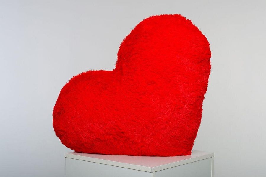 М'яка іграшка Yarokuz подушка "Серце" 50 см Червона (YK0080) YK0081 фото
