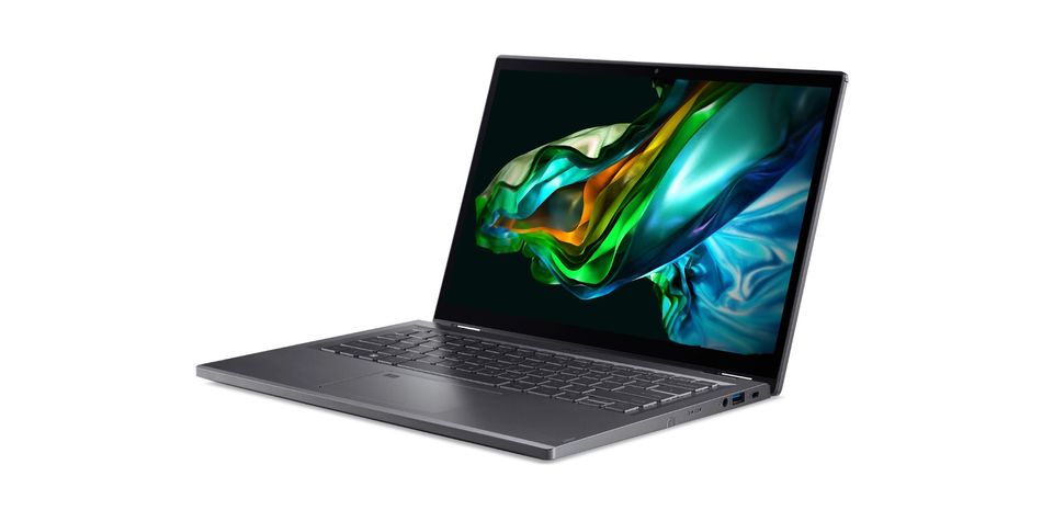 Ноутбук Acer Aspire 5 Spin 14 A5SP14-51MTN 14" WUXGA IPS Touch, Intel i5-1335U, 8GB, F512GB, UMA, Lin, серый (NX.KHKEU.004) NX.KHKEU.004 фото