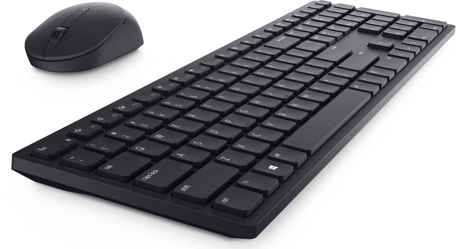 Комплект Dell Pro Wireless Keyboard and Mouse - KM5221W - Ukrainian (QWERTY) (580-AJRT) 580-AJRT фото