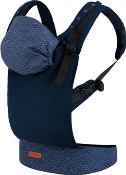 Рюкзак-кенгуру MoMi COLLETE (колір - navy blue) (NOSI00002) NOSI00002 фото