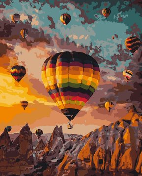 Картина по номерам. Art Craft "Воздушные шары Каппадокии" 40*50 см (10503-AC) 10503-AC фото