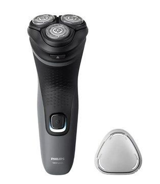 Бритва електр. Philips роторна Series 1000, бритв.головок-3, Ni-Mh, сух., сірий (S1142/00) S1142/00 фото