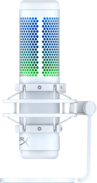 Мікрофон HyperX QuadCast S RGB, White/Grey (519P0AA) 519P0AA фото