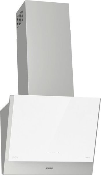 Вытяжка Gorenje наклонная, 60см, 650м3ч, белый - Уцінка WHI6SYW фото