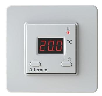 Терморегулятор Terneo VT, електронне керування, IP20, внутрішній, білий (terneo_vt) terneo_vt фото