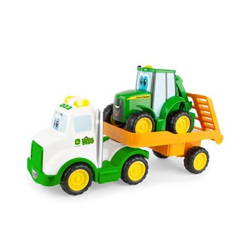 Іграшковий тягач і трактор John Deere Kids зі світлом і звуком (47207) 47207 фото