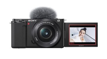 Цифр. фотокамера Sony Alpha ZV-E10 kit 16-50mm Black ZVE10LB.CEC фото