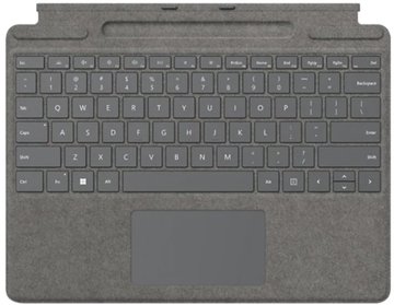 Клавиатура Microsoft Surface Pro 9 Signature Type Cover Platinum (8XB-00061) 8XB-00061 фото