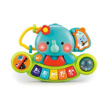Музыкальная игрушка Hola Toys Пианино-слоник A3135 фото