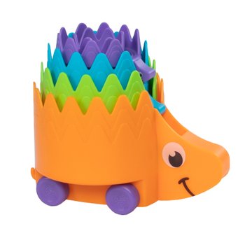 Пирамидка-каталка Ежики Fat Brain Toys Hiding Hedgehogs (F223ML) F223ML фото
