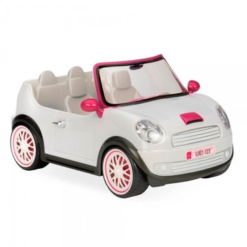Транспорт для ляльок-Машина (біла) LORI LO37002Z