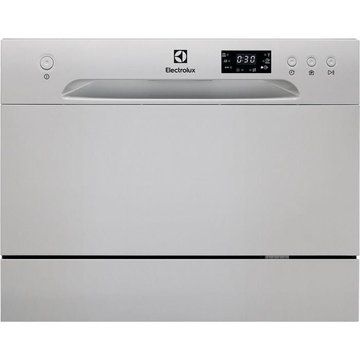 Посудомийна машина Electrolux настільна, 6компл., A+, 55см, дисплей, сірий (ESF2400OS) ESF2400OS фото