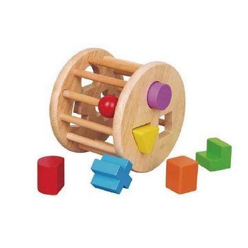 Деревянный сортер Viga Toys Цилиндр с фигурами (54123) 54123 фото