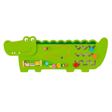 Бізіборд Viga Toys Крокодильчик (50469FSC) 50469FSC фото