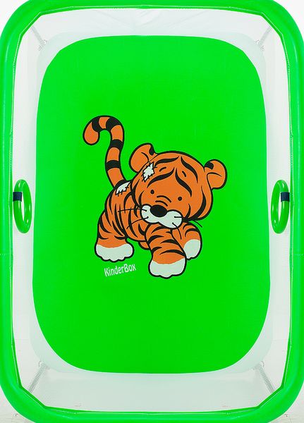 Манеж Qvatro LUX-02 мелкая сетка зеленый (tiger) (624996) BR-624996 фото
