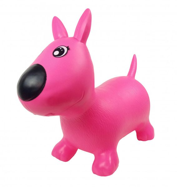 Прыгун-собачка MS1592 надувная Розовая MS1592Pink фото
