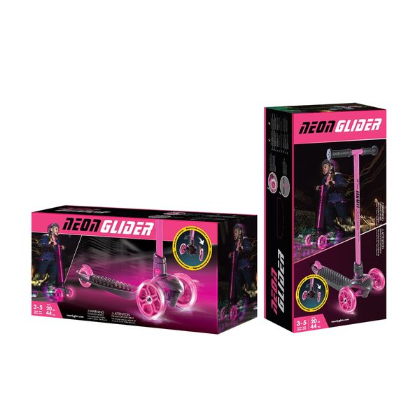 Самокат Neon Glider Розовый (N100966) N10096 фото