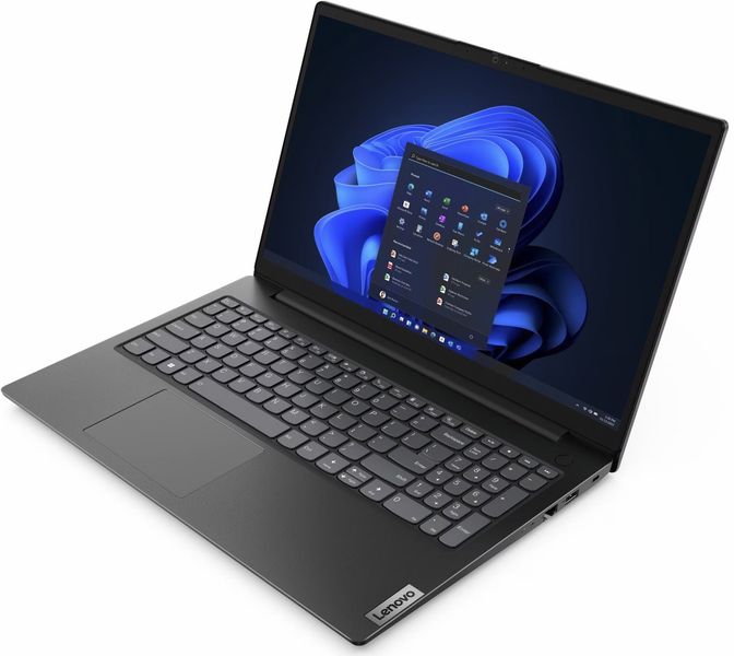 Ноутбук Lenovo V15-G3 15.6" FHD IPS AG, Intel і3-1215U, 8GB, F256GB, UMA, DOS, чорний (82TT003CRA) 82TT003CRA фото