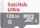 Карта пам'яті SanDisk microSD 128GB C10 UHS-I R100MB/s Ultra (SDSQUNR-128G-GN6MN)