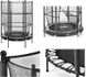 Батут Salta Junior trampoline круглий 140 см Black 5426A