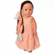 Лялька для дівчаток у сукні інтерактивна Pink M 5413-16-2 фото
