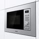 Мікрохвильова піч Gorenje вбудовувана, 20л, міх. управл., 800Вт, гриль, дисплей, інвертор, нерж (BMI201AG1X)