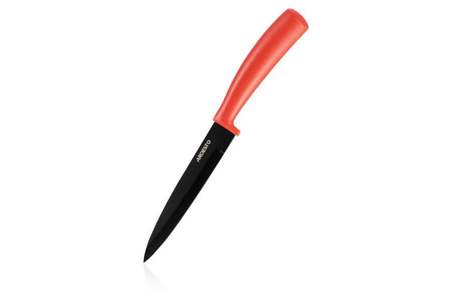Набор ножей Ardesto Black Mars 3, красный, нержавеющая сталь, пластик. (AR2103BR) AR2103BR фото
