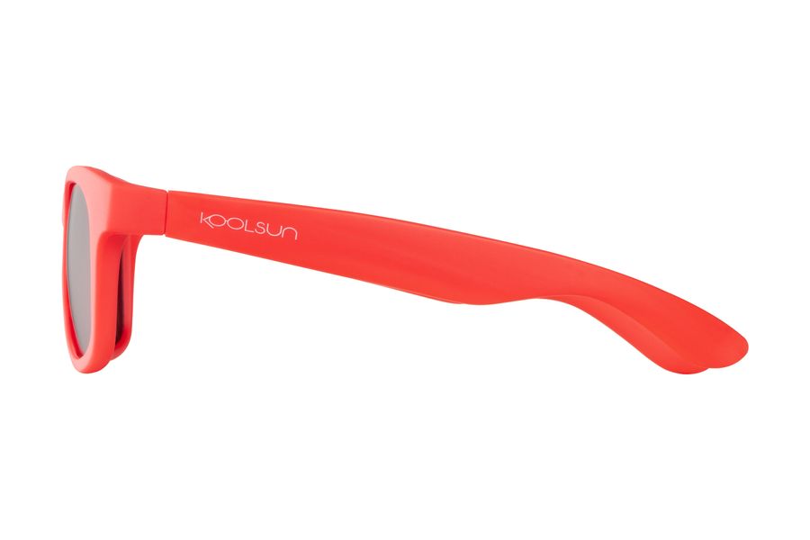 Детские солнцезащитные очки Koolsun красные серии Wave размер 1-5 лет (WARE001) KS-WARE001 фото