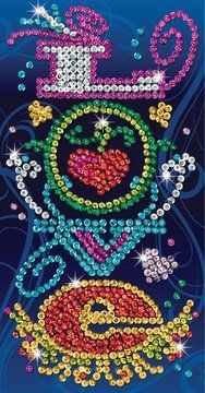 Набор для творчества PICTURE ART Craft Teen Love Sequin (SA1420) SA1420 фото