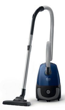 Пилосос Philips мішковий PowerGO, 750Вт, 3л, НЕРА, синій (FC8240/09) FC8240/09 фото