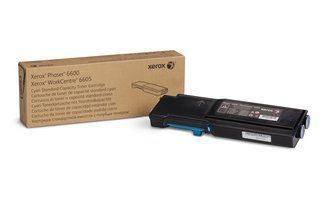 Тонер картридж Xerox PH6600/WC6605 Cyan (Max) (106R02233) 106R02233 фото