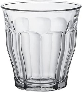 Набір склянок Duralex Picardie низьких, 250мл, h-90см, 6шт, скло 1027AB06 - Уцінка 1027AB06 фото