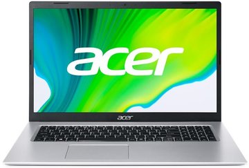 Ноутбук Acer Aspire 3 A317-33 17.3" FHD IPS, Intel P N6000, 8GB, F256GB, UMA, Lin, сріблястий NX.A6TEU.009 фото