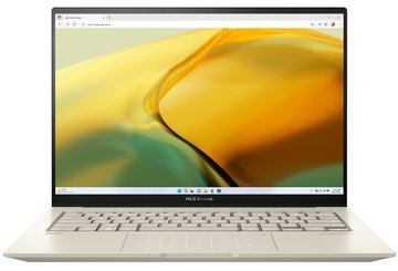 Ноутбук ASUS Zenbook 14 UX3404VA-M9023WS 14" 2.8K OLED, Intel i7-13700H, 16GB, F1TB, UMA, Win11, Бежевий (90NB1083-M00170) 90NB1083-M00170 фото