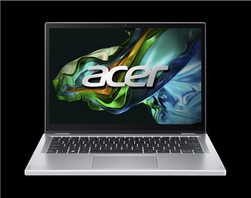 Ноутбук Acer Aspire 3 Spin 14 A3SP14-31PT 14" WUXGA IPS Touch, Intel i3-N305, 8GB, F256GB, UMA, Lin, серебристый - Уцінка NX.KENEU.003 фото