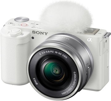 Цифр. фотокамера Sony Alpha ZV-E10 kit 16-50mm White (ZVE10LW.CEC) ZVE10LW.CEC фото