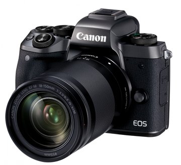 Цифр. фотокамера Canon EOS M5 + 18-150 IS STM Kit Black (1279C049) 1279C049 фото