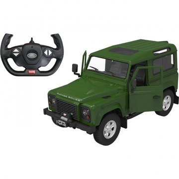 Машинка на радіокеруванні Land Rover Defender Rastar 78460 зелений, 1:14 Машинка на радіокеруванні Land Rover Defender Rastar 78460 (Green) зелений, 1:14 78460(Green) фото