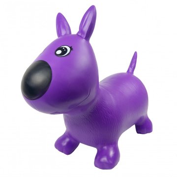 Стрибок-собачка MS1592 надувна Фіолетова MS1592Pink фото