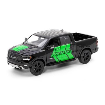 Машинка металева інерційна 2019 Dodge RAM 1500 Kinsmart 1:46 Чорний (KT5413WF(Black)) KT5413WF(Black) фото