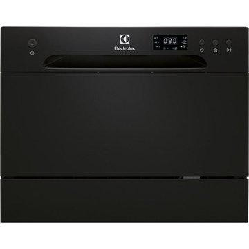 Посудомийна машина Electrolux настільна, 6компл., A+, 55см, дисплей, чорний (ESF2400OK) ESF2400OK фото