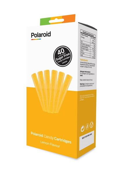 Набор картриджей для 3D ручки Polaroid Candy pen, лимон, желтый (40шт) PL-2507-00 фото