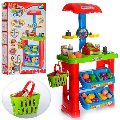 Детский игровой магазин с корзинкой продуктов (661-79) 661-79 фото