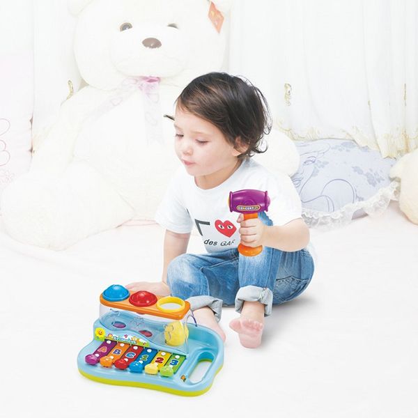 Музична іграшка Hola Toys Ксилофон-стукалка з кульками (A856) A856 фото